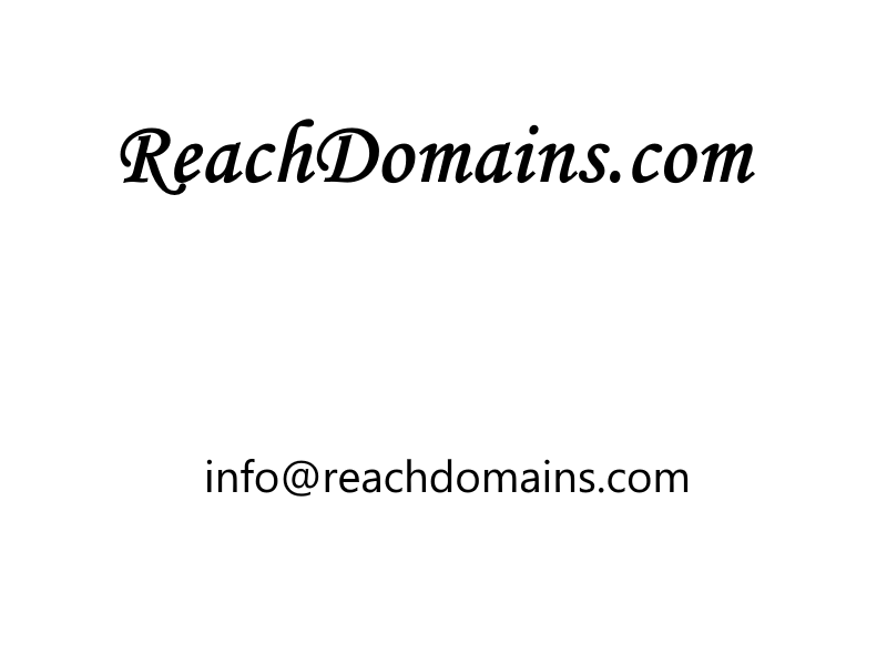 ReachDomains.com